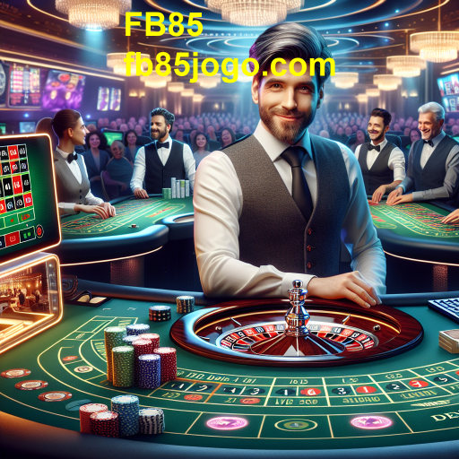 Experimente a Emoção do Cassino Ao Vivo no FB85